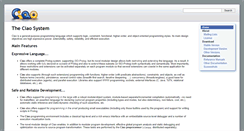Desktop Screenshot of ciao-lang.org